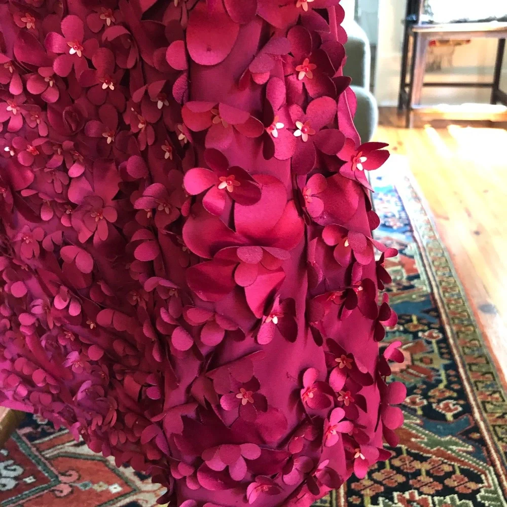 Anthropologie Varun Bahl Floral Appliqué Top - Picture 7 of 7